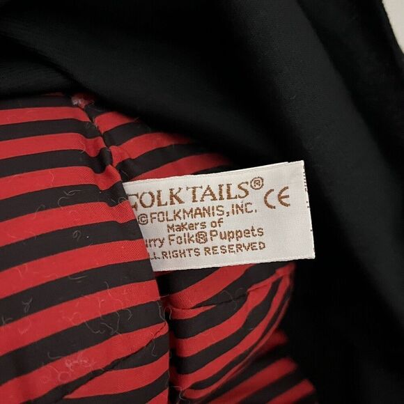 Vintage Folkmanis Folktails Witch Puppet 26" Plush Toy Halloween - Picture 9 of 13